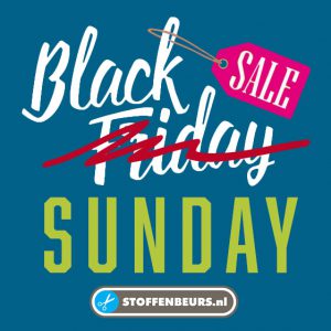 stoffenbeurs black friday sunday