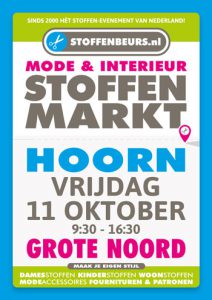 stoffenmarkt Hoorn 11 oktober