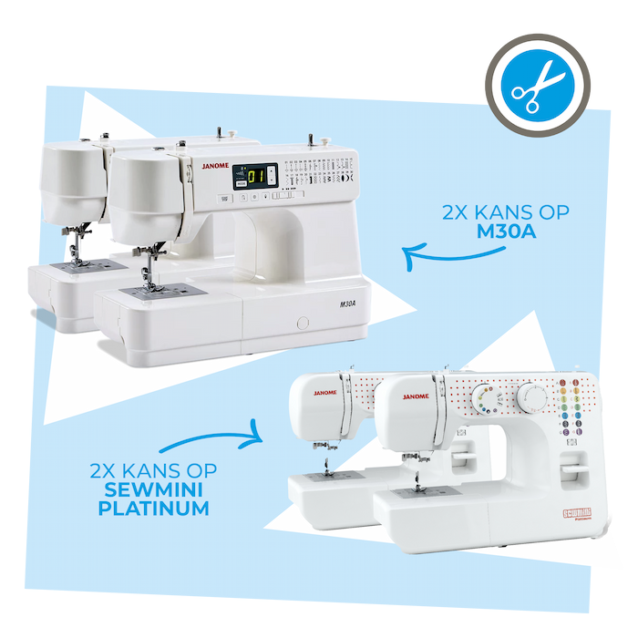 naaimachine winnen janome m30a sewmini